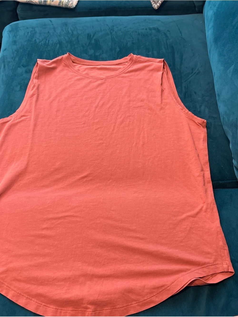 lululemon athletica Coral Sleeveless Muscle Tank